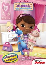 Kolorowanki z najklejkami Klinika dla pluszaków. Autor: praca zbiorowa. Dadada.pl Okładka książki Kolorowanki z najklejkami Klinika dla pluszaków