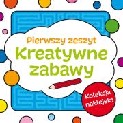 Kreatywne zabawy. Zeszyt pierwszy. Autor: Bardos Krystyna. Dadada.pl Okładka książki Kreatywne zabawy. Zeszyt pierwszy