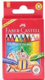 Okładka książki Kredki świecowe Faber Castell 16 kolorów