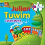 Okładka książki Książka z puzzlami. Lokomotywa