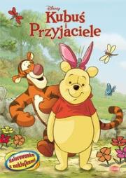 Kubuś i przyjaciele Kolorowanka z naklejkami. Autor: NA11. Dadada.pl Okładka książki Kubuś i przyjaciele Kolorowanka z naklejkami