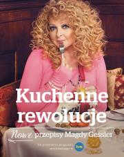Kuchenne rewolucje. Nowe przepisy Magdy Gessler. Autor: Magda Gessler. Dadada.pl Okładka książki Kuchenne rewolucje. Nowe przepisy Magdy Gessler