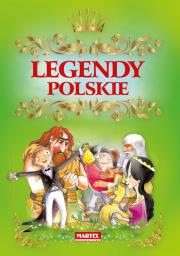 Okładka książki Legendy Polskie (zielona)