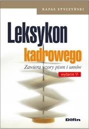 Okładka książki Leksykon kadrowego