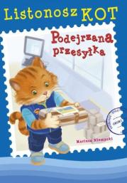 Okładka książki Listonosz Kot. Podejrzana przesyłka