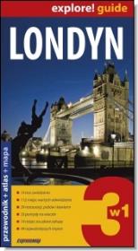Okładka książki Londyn 3w1 Przewodnik+atlas+mapa
