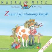 Mądra mysz - Zuzia i jej ulubiony kucyk. Autor: Eva Wenzel-Burger, Liane Schneider. Dadada.pl Okładka książki Mądra mysz - Zuzia i jej ulubiony kucyk