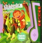 Okładka książki Małpka w tarapatach. Książeczka dźwiękowa