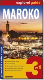 Okładka książki Maroko Przewodnik+atlas+mapa