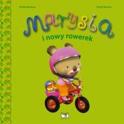 Marysia i nowy rowerek. Autor: Nadia Berkane, Alexis Nesme. Dadada.pl Okładka książki Marysia i nowy rowerek