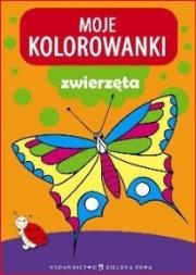 Okładka książki Moje kolorowanki. Zwierzęta