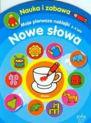 Okładka książki Moje pierwsze naklejki - Nowe słowa