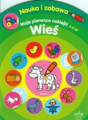 Okładka książki Moje pierwsze naklejki - Wieś