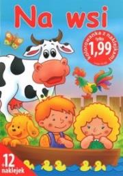 Okładka książki Na wsi - Kolorowanka z naklejkami