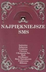 Najpiękniejsze SMS. Autor: Szarko Anna. Dadada.pl Okładka książki Najpiękniejsze SMS