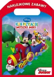 Okładka książki Naklejkowe zabawy. Klub Przyjaciół Myszki Miki