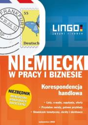 Niemiecki w pracy i biznesie. Korespondencja. Autor: Iwona Kienzler. Dadada.pl Okładka książki Niemiecki w pracy i biznesie. Korespondencja