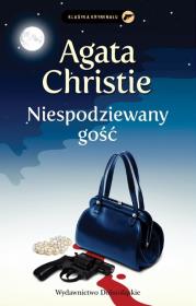 Niespodziewany gość. Autor: Agatha Christie. Dadada.pl Okładka książki Niespodziewany gość