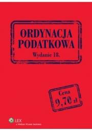 Ordynacja podatkowa. Autor: praca zbiorowa. Dadada.pl Okładka książki Ordynacja podatkowa