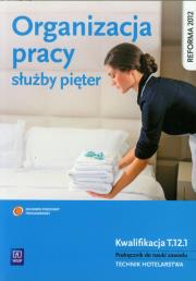 Organizacja pracy służby pięter WSiP. Autor: Witold Drogoń, Bożena Granecka-Wrzosek. Dadada.pl Okładka książki Organizacja pracy służby pięter WSiP
