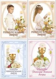 Okładka książki Pamiątka Pierwszej Komunii Świętej. Mała (OT)