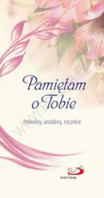 Okładka książki Pamiętam o Tobie