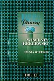 Okładka książki Pienia wiejskie