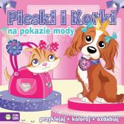 Okładka książki Pieski i kotki na pokazie mody