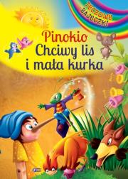 Okładka książki Pinokio i cwany lis i Mała kurka