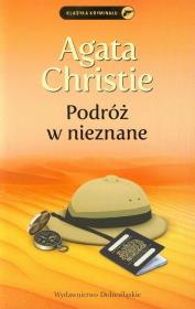 Podróż w nieznane. Autor: Agatha Christie. Dadada.pl Okładka książki Podróż w nieznane
