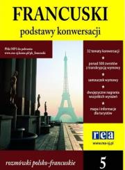 Okładka książki Podstawy konwersacji Francuski + mp3