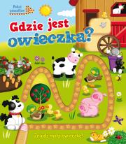 Okładka książki Pokaż paluszkiem. Gdzie jest owieczka?