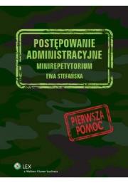 Okładka książki Postępowanie administracyjne Minirepetytorium