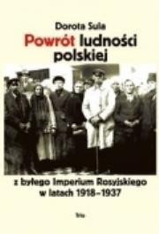 Okładka książki Powrót ludności polskiej z byłego Imperium Rosyjskiego w latach 1918−1937