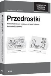Okładka książki Przedrostki. Materiał obrazkowo-wyrazowy do terapii zaburzeń komunikacji językowej