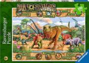 Okładka książki Puzzle 100 Dinozaury