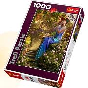 Okładka książki Puzzle 1000 Kołysanka flecistki TREFL