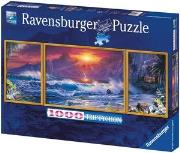 Okładka książki Puzzle 1000 Wybrzeże tryptyk