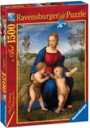 Okładka książki Puzzle  1500 Madonna del Cardellino