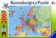 Okładka książki Puzzle 200 Polityczna mapa europy