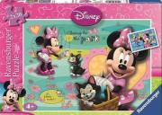 Okładka książki Puzzle 2x20 Myszka Minnie