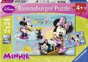 Okładka książki Puzzle 2X24 Myszka Minnie