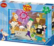 Okładka książki Puzzle 300 Fineasz i Ferb
