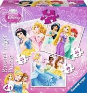 Okładka książki Puzzle 3w1 Księżniczki