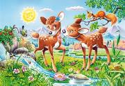 Opakowanie Puzzle 40 maxi - Little Deers CASTOR
