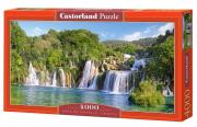 Opakowanie Puzzle 4000 Krka Waterfalls, Croatia CASTOR