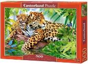 Opakowanie Puzzle 500 Jaguars by the pool CASTOR