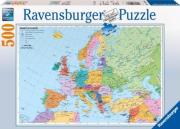 Okładka książki Puzzle 500 Polityczna mapa europy