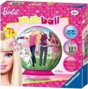 Okładka książki Puzzle kuliste 72 Barbie