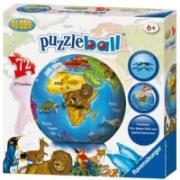 Okładka książki Puzzle kuliste 72 Globus